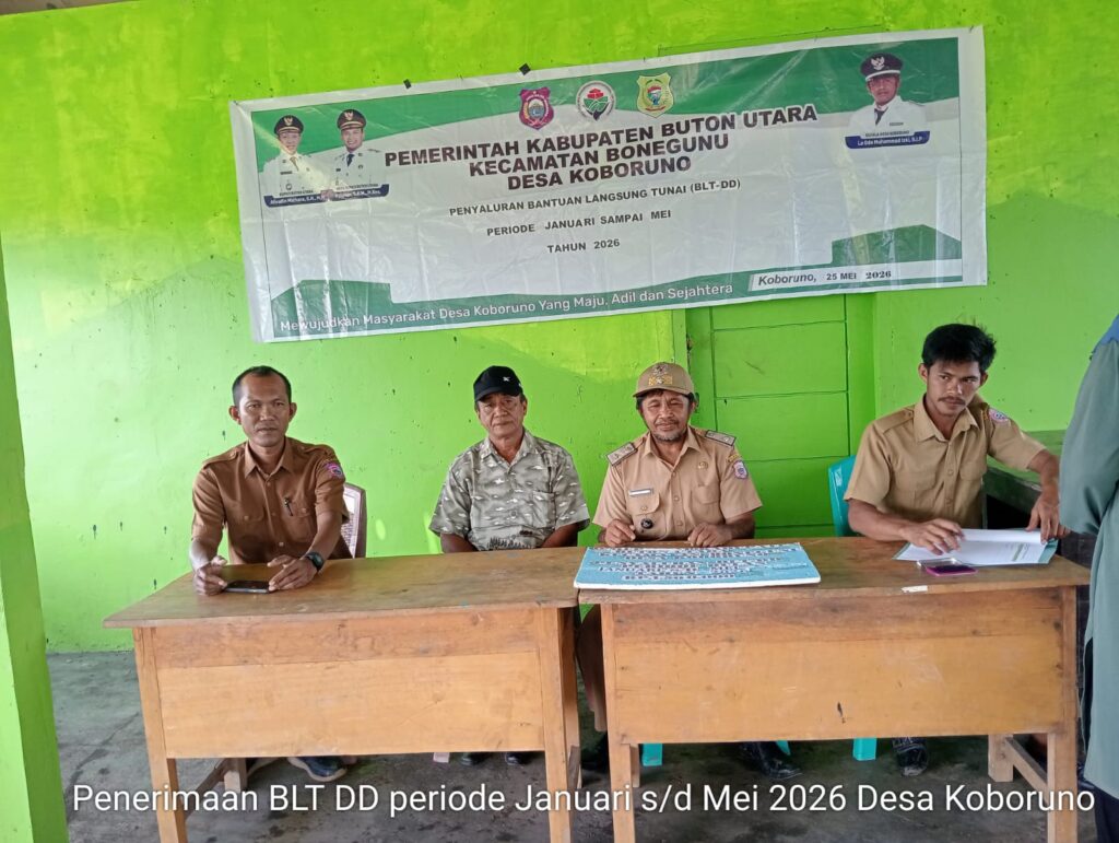 PENYALURAN BLT DD PERIODE BULAN JANUARI-MEI TAHUN 2026